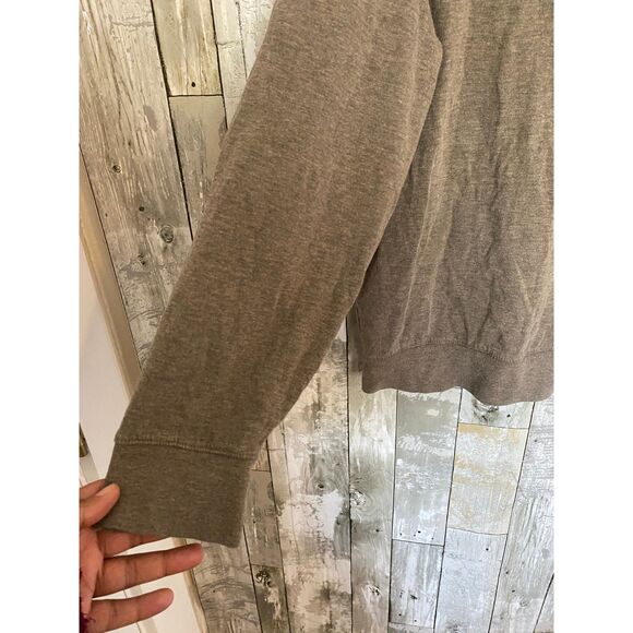 Polo Ralph Lauren taupe 1/4 zip pullover sweater M - Picture 3 of 6